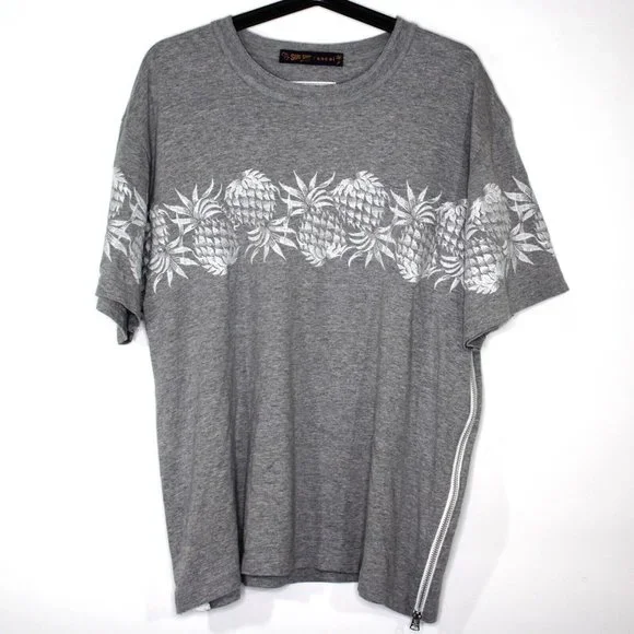 sacai × Sun Surf 20SS アームジップパームツリーTシャツ Sacai Japan